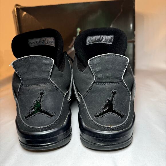 Size 12 - Nike Air Jordan 4 Retro Black Cat 2006 Men's Shoes - Picture 6 of 9
